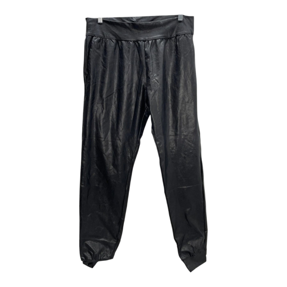 Commando Faux Leather Jogger - SLG45 Black Size Large - Picture 4 of 9